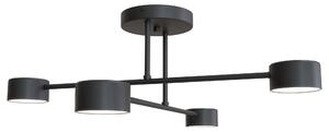 Emibig Halo lampă de tavan 4x10 W negru 1355/4