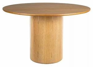 Masă RONDO, stejar, furnir/MDF, Ø120x76 cm