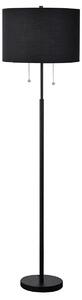 Light Prestige Fogo lampă de podea 2x15 W negru LP03042FBK