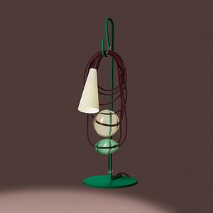 Foscarini Lampă de masă Filo LED, Southern Talisman, Multicolor, Camera de zi / sufragerie, Metal, Design