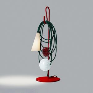 Foscarini Filo lampă de masă LED, Ruby Jaypure, Multicolor, Camera de zi / sufragerie, Metal, Design