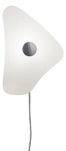 Foscarini Bit 4 aplică perete, difuzor sticlă alb, Alb, Camera de zi / sufragerie, Sticlă, Design