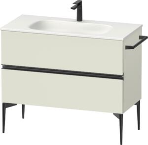 Duravit Sivida dulap 101x47.7x59.2 cm sub chiuveta pe perete negru-verde SV46520BDHH0000