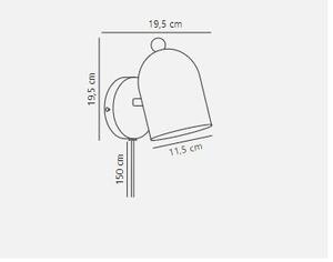 Nordlux Gaston lampă de perete 1x15 W roz 2412671057