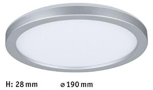 Paulmann Atria Shine Panel on/off crom 840 Ø19cm, Metalic, Camera de zi / sufragerie, Plastic, Modern