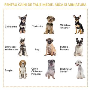 PawHut Țarc Pliabil pentru Câini din MDF, Ușor de Asamblat, Gri, Ideal pentru Interior | Aosom Romania
