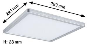 Paulmann Atria Shine panou on/off crom 830 29x29, Metalic, Camera de zi / sufragerie, Plastic, Modern