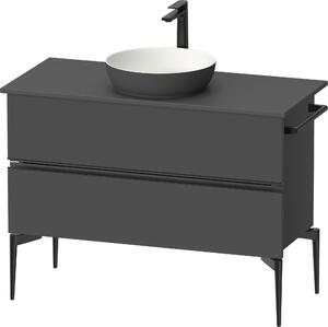 Duravit Sivida dulap 104.5x47.5x54.8 cm sub chiuveta pe perete negru-grafit SV46590BD490000