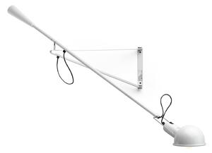 FLOS 265 Aplică de perete mică, albă, Alb, Camera de zi / sufragerie, Metal, Design