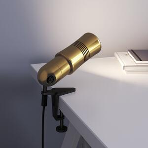 Top Light Neo! Clamp lampă LED cu clemă, alamă, Auriu / Alamă, Camera de zi / sufragerie, Metal, Modern, Corpuri de iluminat cu clemă / cu fișă