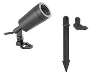EVN Spot de grădină L651523 Țepușă din oțel inoxidabil antracit, Negru, Metal
