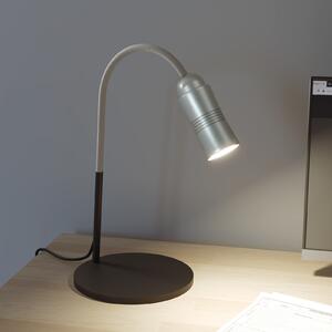 Top Light Neo! Table lampă de masă LED dimabilă alu/argintiu, reglabil, Metalic, Studiu / Birou, Metal, Modern