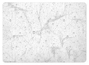 Covoraș de baie alb-gri din diatomit 50x70 cm Aqua – douceur d'intérieur