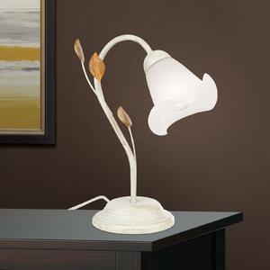 ORION Lampă de masă Sisi, stil florentine, auriu-fildeș, Alb, Camera de zi / sufragerie, Metal, Florentin