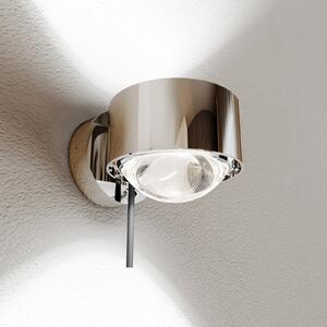 Top Light Puk! 80 Wall spot LED lentile clare crom, reglabil, Metalic, Camera de zi / sufragerie, Metal, Modern