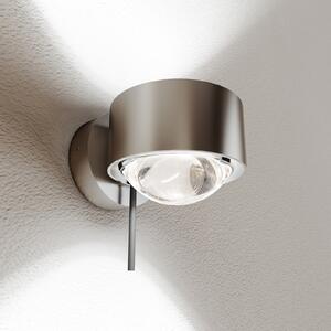 Top Light Puk! 80 Wall spot LED lentile clare, crom mat, reglabil, Gri, Camera de zi / sufragerie, Metal, Modern