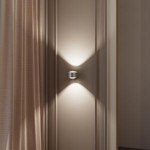 Top Light Puk! 120 Wall spot LED lentile clare crom mat, reglabil, Gri, Camera de zi / sufragerie, Metal, Modern
