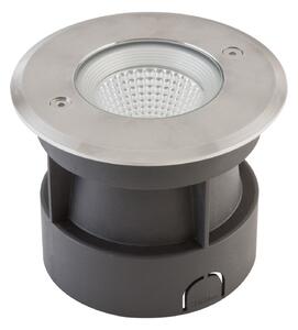EVN Meerkat, rotund, 60°, oțel inoxidabil, 3W, 3.000K, Metalic, Metal, Modern, Corpuri de iluminat încastrate rotunde