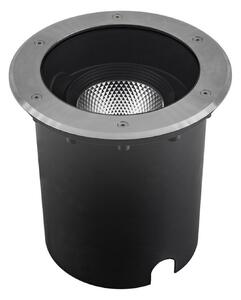 EVN Pentola XL lampă LED încast. în sol, 23° 3000K, Metalic, Metal, Modern, Corpuri de iluminat încastrate rotunde