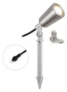 EVN PC6806 spot LED de grădină, 12V, 3.000 K, Metalic, Metal, Modern