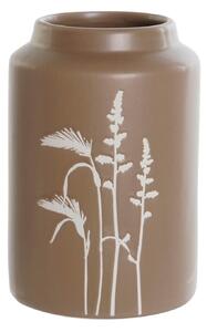 Vaza Herbs din ceramica maro 21 cm