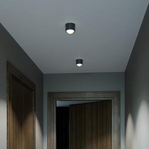 Top Light Puk! 80 One spot LED tavan lentilă mată negru mat, reglabil, Negru, Camera de zi / sufragerie, Metal, Modern