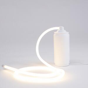 SELETTI Lampă LED de masă Daily Glow spay, Alb, Camera de zi / sufragerie, Plastic, Design