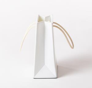 SELETTI Lampă LED de masă Daily Glow, pungă, reglabil, Alb, Camera de zi / sufragerie, Plastic, Design