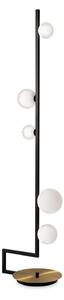 Ideallux Ideal Lux Păsări cu LED, cinci lămpi, Negru, Camera de zi / sufragerie, Metal, Modern
