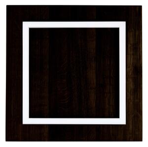 HerzBlut Mia LED plafonieră stejar rustic cărb, reglabil, Lemn, Camera de zi / sufragerie, Lemn, Scandinavă