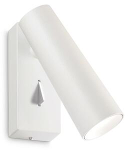 Ideallux Ideal Lux Pipe aplică LED, reglabilă, alb, Alb, Camera de zi / sufragerie, Metal, Modern