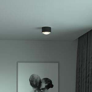 Top Light Puk! 120 One spot LED tavan lentilă mată, negru, reglabil, Negru, Camera de zi / sufragerie, Metal, Modern