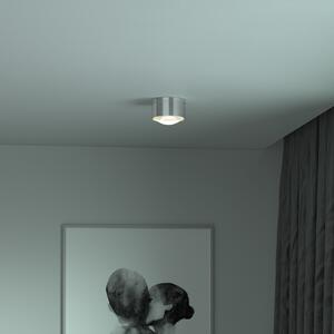 Top Light Puk! 120 One spot LED tavan lentilă mată, crom, reglabil, Metalic, Camera de zi / sufragerie, Metal, Modern