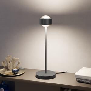 Top Light Puk! 80 Eye Table LED, lentile mate, negru mat, reglabil, Negru, Camera de zi / sufragerie, Metal, Modern