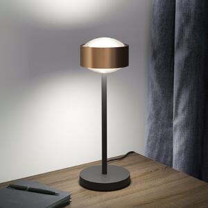 Top Light Puk! 120 Eye Table LED lentile mate cupru/negru, reglabil, Negru, Camera de zi / sufragerie, Metal, Modern