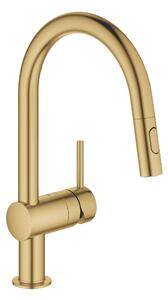 Grohe Minta baterie bucătărie pe picior Brushed Cool Sunrise 32321GN2