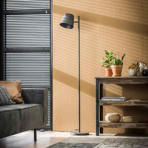 Zijlstra Lampadar Karenina, înălțime 157, 1 bec, Negru, Camera de zi / sufragerie, Metal
