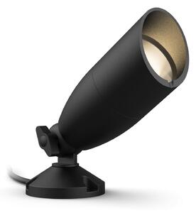 WiZ spot LED Ground extensie pachet individual, reglabil, Negru, Plastic, Modern