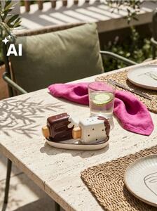 Sinsay - Set de solniță și piperniță - alb