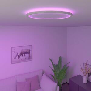 Calex Plafonieră Smart Halo LED, Ø 40 cm, reglabil, Alb, Camera de zi / sufragerie, Plastic, Modern