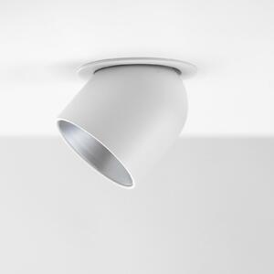 The Light Group SLC Cup downlight LED încastrat alb/argintiu 3000K, reglabil, Alb, Camera de zi / sufragerie, Metal, Modern, Corpuri de iluminat încastrate rotunde