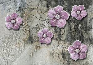 Fototapet - Muguri de flori (147x102 cm)