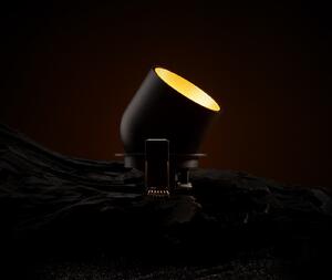 The Light Group SLC Cup downlight LED încastrat negru/auriu 3000K, reglabil, Negru, Camera de zi / sufragerie, Metal, Modern, Corpuri de iluminat încastrate rotunde
