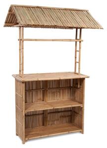 Set mobilier de bar, 3 piese, lemn de bambus