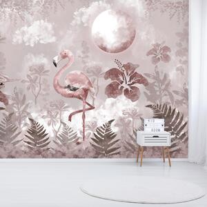 Fototapet - Flamingo (147x102 cm)