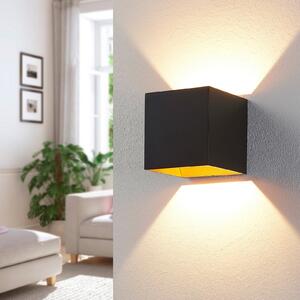 Arcchio Aldrina LED, negru, set de 2 lămpi perete,, Negru, Hol, Metal, Modern