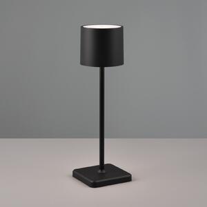 Reality Leuchten Lampă de masă LED Fernandez, dimmer și CCT, negru, reglabil, Negru, Plastic