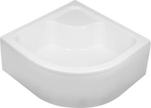 Deante Deep, panou frontal pentru o cadă acrilic sfert de cerc 80x80x37 cm, KTD_042O