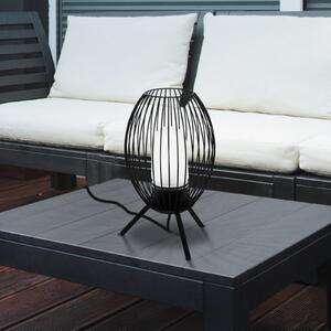 EGLO Fusignano lampă de masă exterior, negru, Negru, Metal, Modern