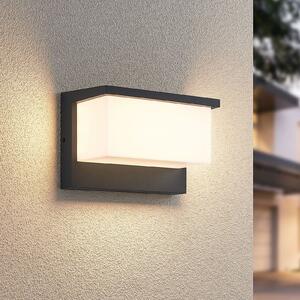 Trio Lighting Aplică LED de exterior Nestos, IP54, Negru, Metal, Modern